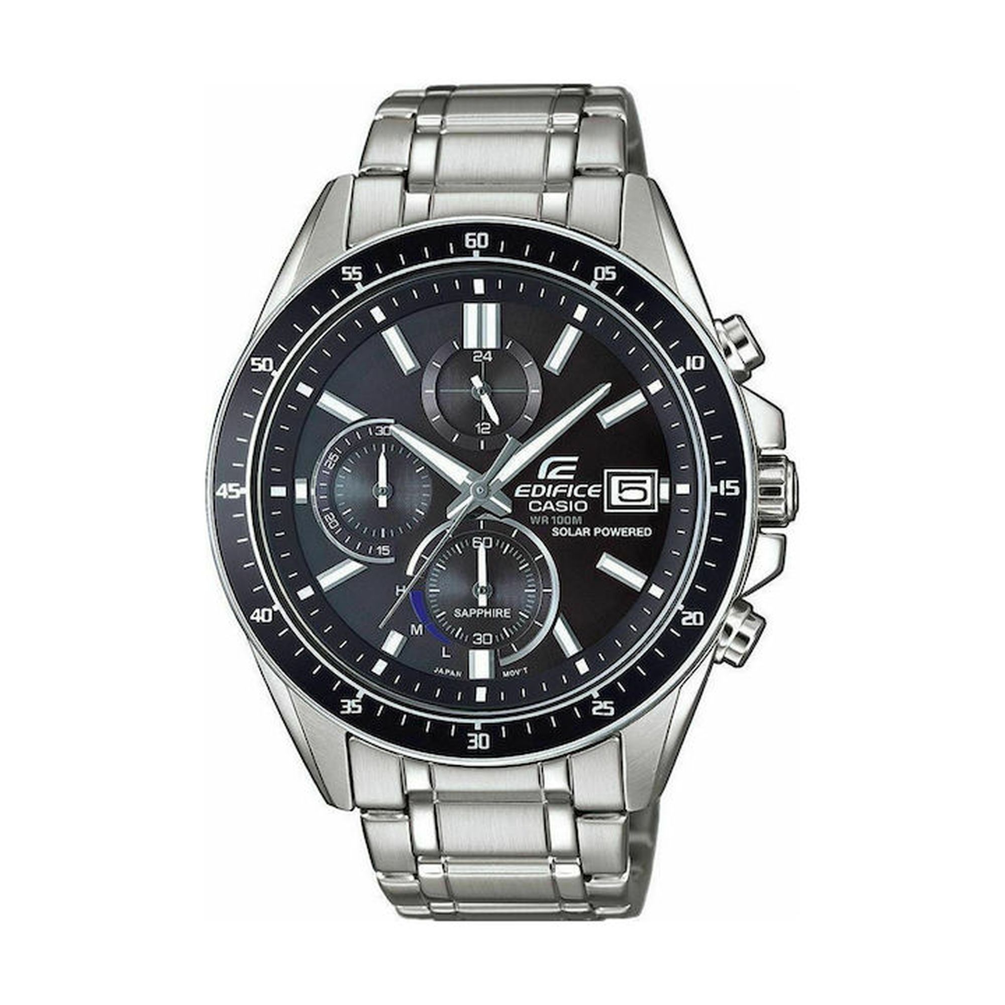 Casio Ρολόι Edifice Premium Solar με Κρύσταλλο Ζαφείρι EFS-S510D-1AVUEF