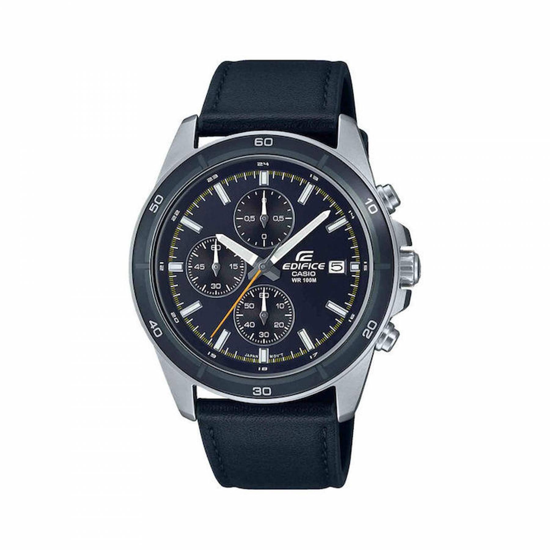 Casio Ρολόι Edifice με Δερμάτινο Λουράκι EFR-526L-2CVUEF