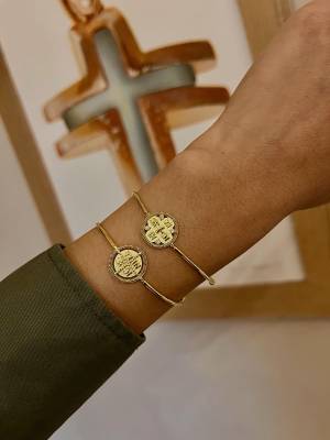 Λευκόχρυσα Σκουλαρίκια Κρίκοι 14 Καράτια