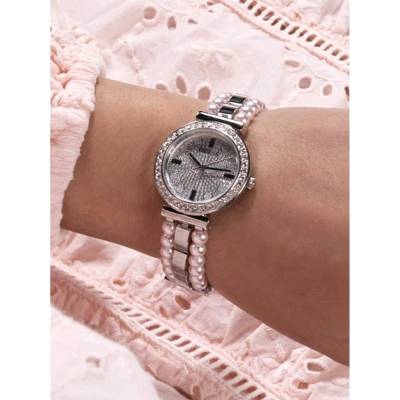 Ρολόι Guess GALA με Ασημί Μπρασελέ GW0531L1