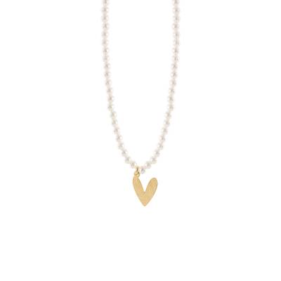 Loisir Κολιέ La Dolce Vita με Καρδιά 01L05-01686