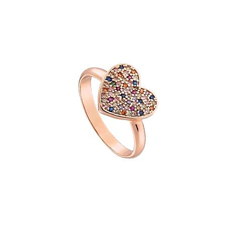 LOISIR Δαχτυλίδι FLIRTY σε Ροζ Χρυσό 04L15-00304