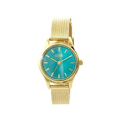 Ρολόι Loisir Mini Elegance με Χρυσό μεταλλικό μπρασελέ 11L05-00694