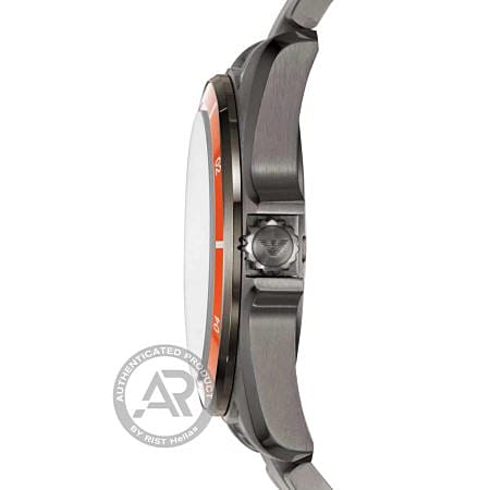 Emporio Armani Chronograph με Μαύρο Καντράν AR11275