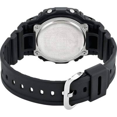 Casio G-Shock Ψηφιακό Ρολόι Χρονογράφος Μπαταρίας με Μαύρο Καουτσούκ Λουράκι