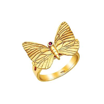 Δαχτυλίδι Vogue με "Πεταλούδα" σε Χρυσό Χρώμα 20170423101