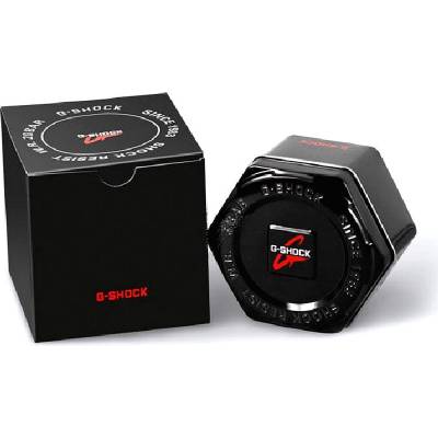 Casio Ρολόι G-SHOCK με Καουτσούκ Λουράκι σε Μαύρο χρώμα GA-110-1BER