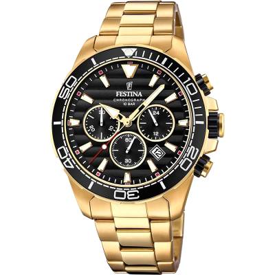 Festina Prestige με Χρυσό Μπρασελέ F20364/3