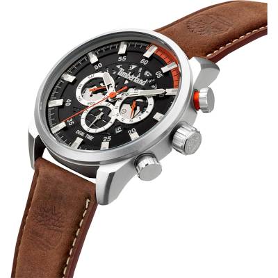 Timberland Calverton με Καφέ Δερμάτινο Λουράκι TDWGA2201201