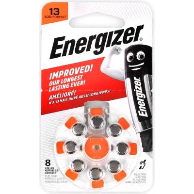 Energizer Μπαταρίες Ακουστικών Βαρηκοΐας 13 1.4V 8τμχ