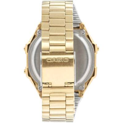 Casio Vintage Ψηφιακό Ρολόι Μπαταρίας με Μεταλλικό Μπρασελέ A-168WG-9EF