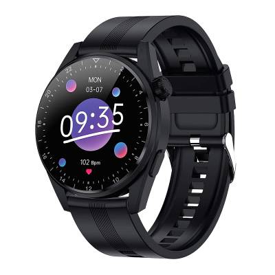 Das.4 Smartwatch με Μαύρο Λουράκι Σιλικόνης SG48 203050281