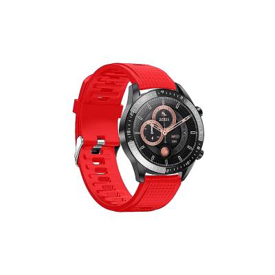 Das.4 Smartwatch με Κόκκινο Λουράκι Σιλικόνης SL13 203050313