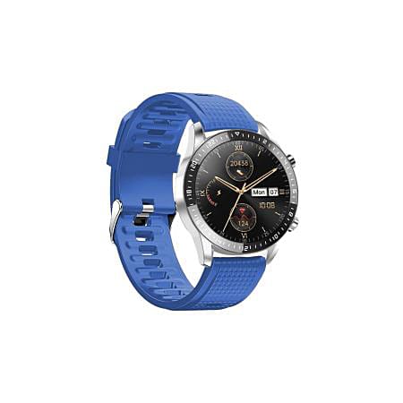 Das.4 Smartwatch με Μπλε Λουράκι Σιλικόνης SQ22 203050316