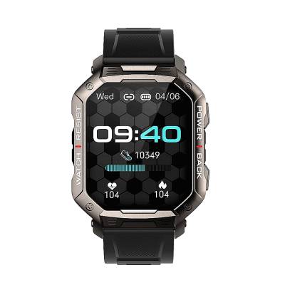 Das.4 Smartwatch με Μαύρο Λουράκι Σιλικόνης SG35 203065031