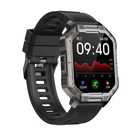 Das.4 Smartwatch SG20 με Κόκκινο Λουράκι Σιλικόνης 203095023