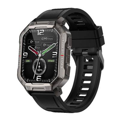 Das.4 Smartwatch με Μαύρο Λουράκι Σιλικόνης SG35 203065031