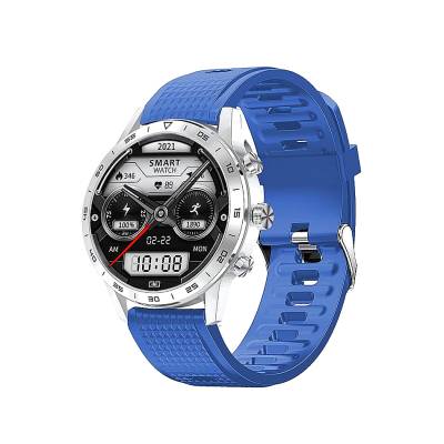Das.4 Smartwatch με Μπλε Λουράκι Σιλικόνης SU20 203080043