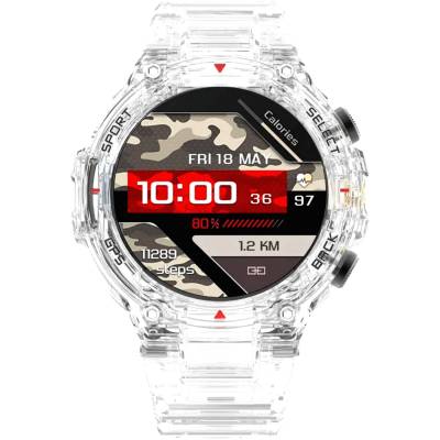 Das.4 Smartwatch με Διάφανο Λουράκι Σιλικόνης 80051
