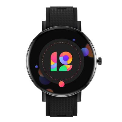 Das.4 Smartwatch SU10 με Μαύρο Λουράκι Σιλικόνης με Amoled Οθόνη 203095011