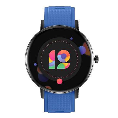 Das.4 Smartwatch με Μπλε Λουράκι Σιλικόνης και Amoled Οθόνη SU10 203095012