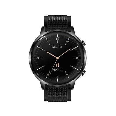 Das.4 Smartwatch SU10 με Μαύρο Λουράκι Σιλικόνης με Amoled Οθόνη 203095011