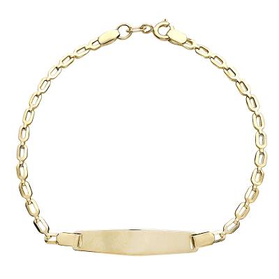 Χρυσή Ταυτότητα Λουστρέ 9 Καράτια