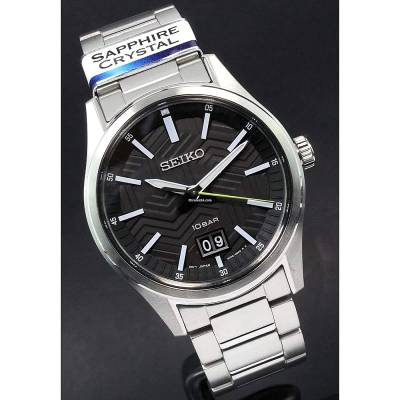 Seiko Conceptual Γυναικείο με Ασημί Μπρασελέ SWR073P1