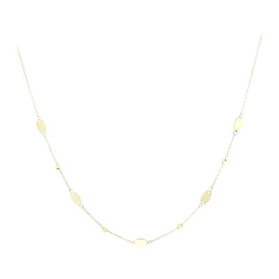 Χρυσό Κολιέ με Μπίλιες 9 Καρατίων