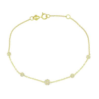 Βραχιόλι Κ9 με Πέτρες Ζιργκόν 3sou.06.1482b