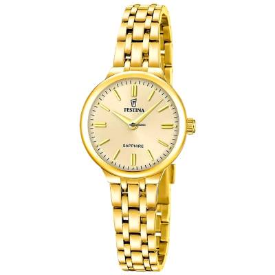 Γυναικείο Festina Mademoiselle  με Χρυσό Μπρασελέ F20745/2