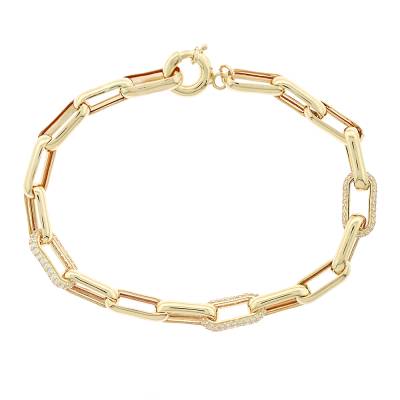 Βραχιόλι Κ14 με Πέτρες Ζιργκόν 5bl.01.7467b