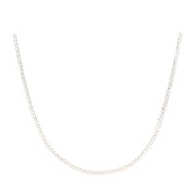 Χρυσό Κολιέ Ριβιέρα Fratelli Bovo με Πέτρες Ζιργκόν 14 Καράτια