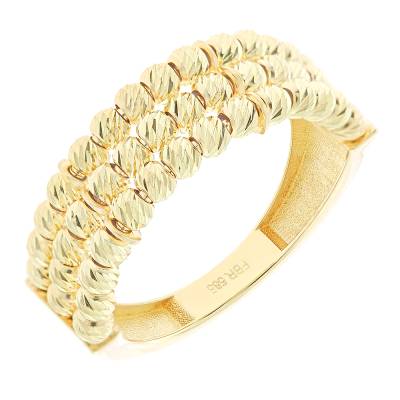 Χρυσό Δαχτυλίδι Λουστρέ 14 Καράτια 5ni.01.1212r