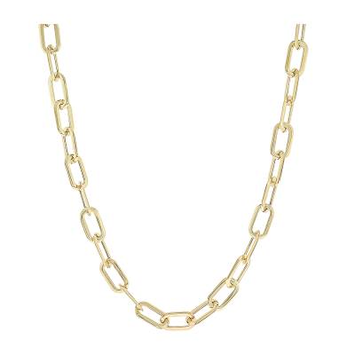 Χρυσό Κολιέ με Κρίκους 14 Καράτια 5res.8415c.