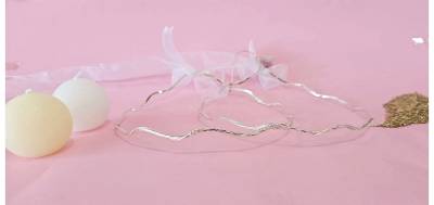 Χειροποίητα Στέφανα Γάμου σε Λευκό Χρώμα