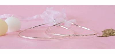 Χειροποίητα Στέφανα Γάμου σε Λευκό Χρώμα