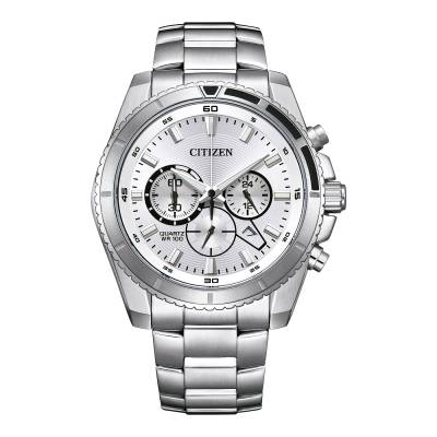 CITIZEN με Ασημί Μπρασελέ AN8200-50A