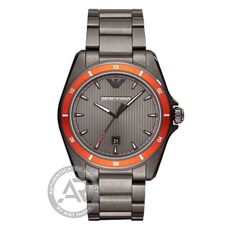 Emporio Armani Sigma με Ανθρακί Καντράν AR11178