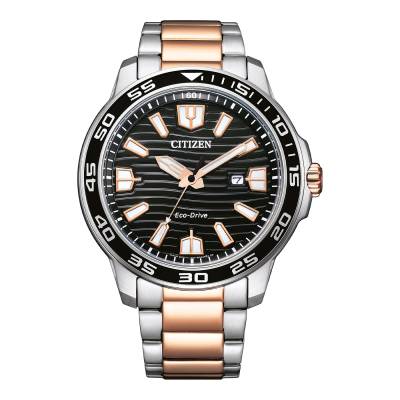 Citizen Eco-drive με Δίχρωμο Μπρασελέ AW1524-84E