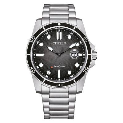 Ρολόι CITIZEN Eco-Drive με Μαύρο Καντράν AW1816-89E