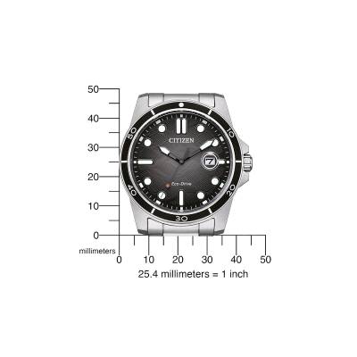 Ρολόι CITIZEN Eco-Drive με Μαύρο Καντράν AW1816-89E