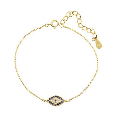 Ασημένιο Βραχιόλι 925 με Ματάκια BE447G