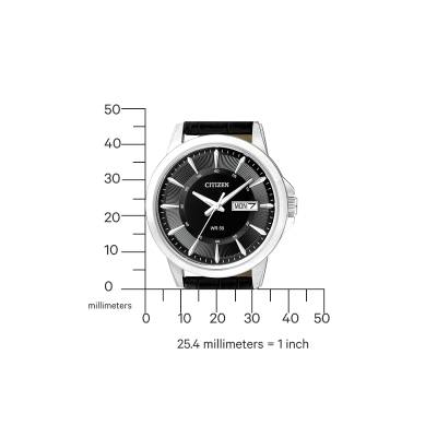 Ανδρικό Ρολόι CITIZEN με Δερμάτινο Λουράκι BF2011-01EE