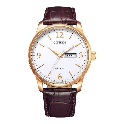 Ρολόι CITIZEN Eco-Drive με Δερμάτινο Λουράκι BM8553-16AE