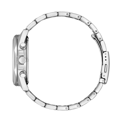 Citizen Ρολόι με Μπλε Καντράν AN8201-57L