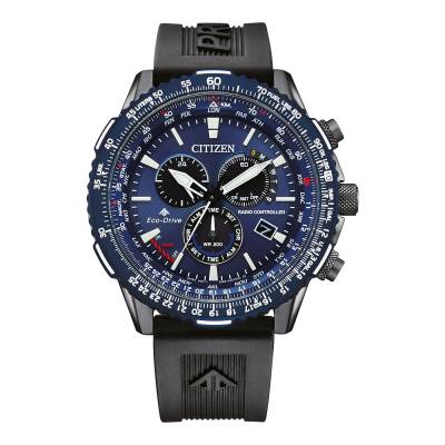 Citizen Tsuki-yomi Eco-drive Radio-Controlled με Λουράκι CB5006-02L