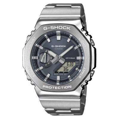 Casio G-SHOCK ANADIGI με Μεταλλικό Μπρασελέ GM-2110D-8AER