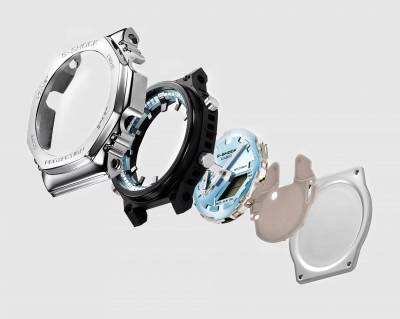 Casio G-SHOCK ANADIGI με Μεταλλικό Μπρασελέ GM-2110D-8AER