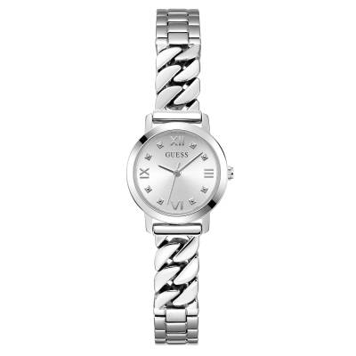Ρολόι Guess CHIME  με Ασημί Μπρασελέ GW0867L1